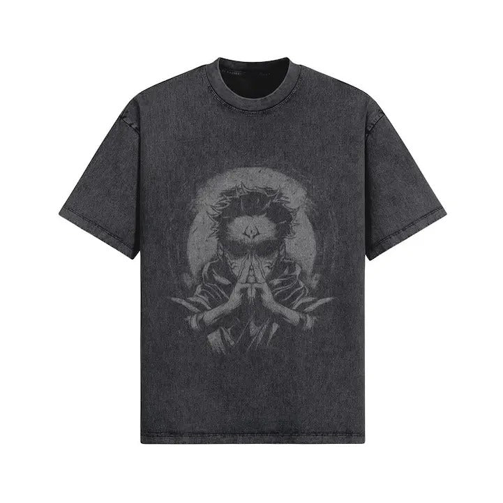 Special Grade Curse T-Shirt, Streetwear Unisex Wash Shirt, Vintage Anime Shirt, Manga Tee, Anime Fan Gift Hoodie, Sweatshirt