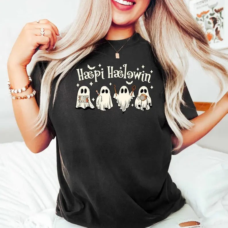 Speech Therapy shirt, Trick Or Speech Halloween, SLP Halloween Shirt, Speech Therapist Halloween, Spooky SLP, Cute Ghost...
