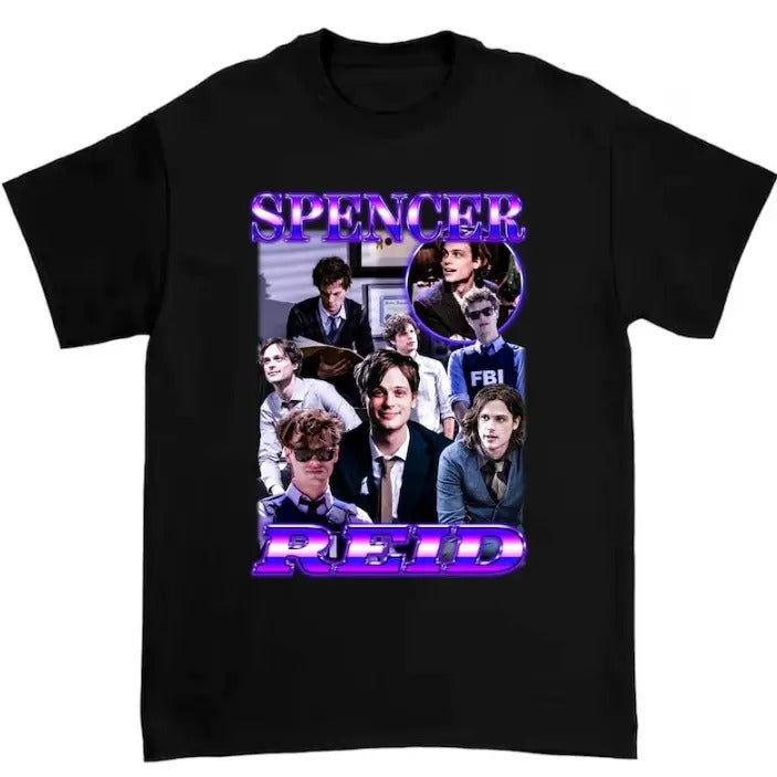 Spencer Reid unisex t-shirt, sweatshirt, Criminal Minds shirt Menswear Top Hoodie | RetroVerseTees.com