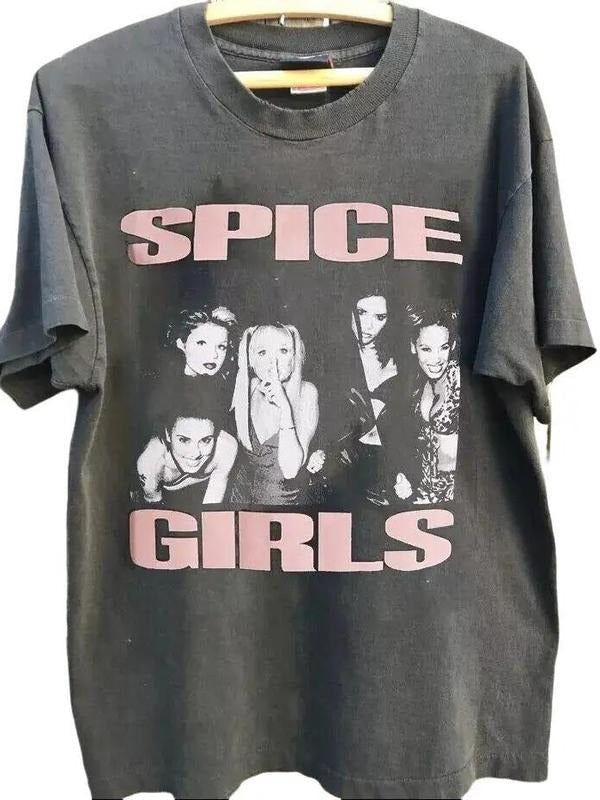 Spice Girls Band Shirt, Spice Girls Gift For Fan Unisex For Men Women T-shirt Hoodie, Sweatshirt | RetroVerseTees.com