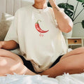 Spicy Pepper Art Graphic Comfort Color T-Shirt, Jalapeno, Margarita, Cool Girl Aesthetic, Food Gift Fabric Top Womenswear...