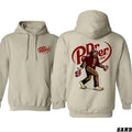 Spiky hair fighters. Pepper Hoodie - Bold Sasquatch Graphic with Iconic Logo, 100% Cotton, Men'WB shield Sweater - tiktok...