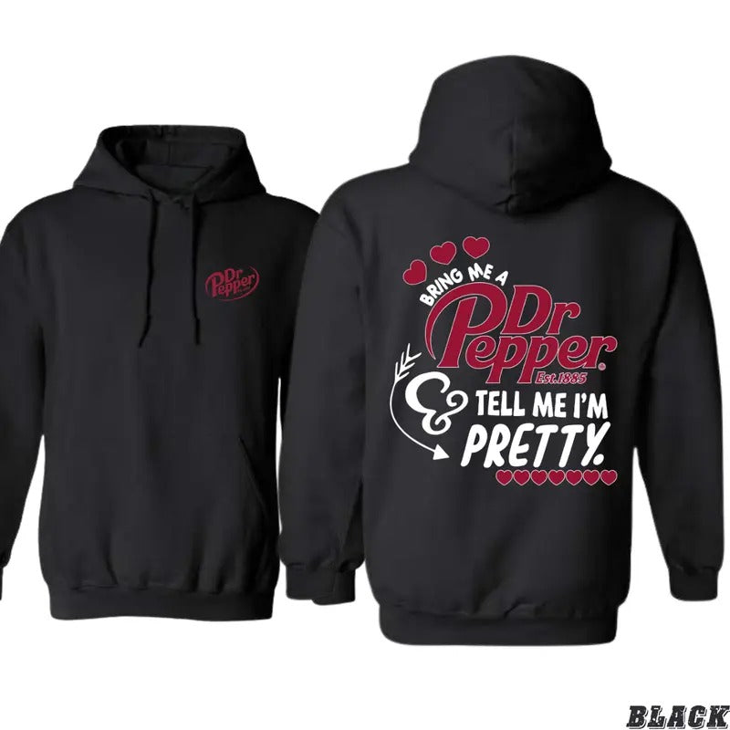Spiky hair fighters. Pepper Hoodie - Fun Graphic for Men, Perfect for Soda Enthusiasts - boyfriend gifts, Sweatshirts,...