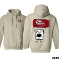 Spiky hair fighters Pepper Cartoon Hoodie - Unisex FOG Drink Enthusiasts Sweatshirt with Character Design - Spiky hair...