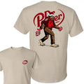 Spiky hair fighters Pepper Christmas Bigfoot 2 Sided T-shirt, Spiky hair fighters Pepper Christmas Bigfoot Shirt Full...