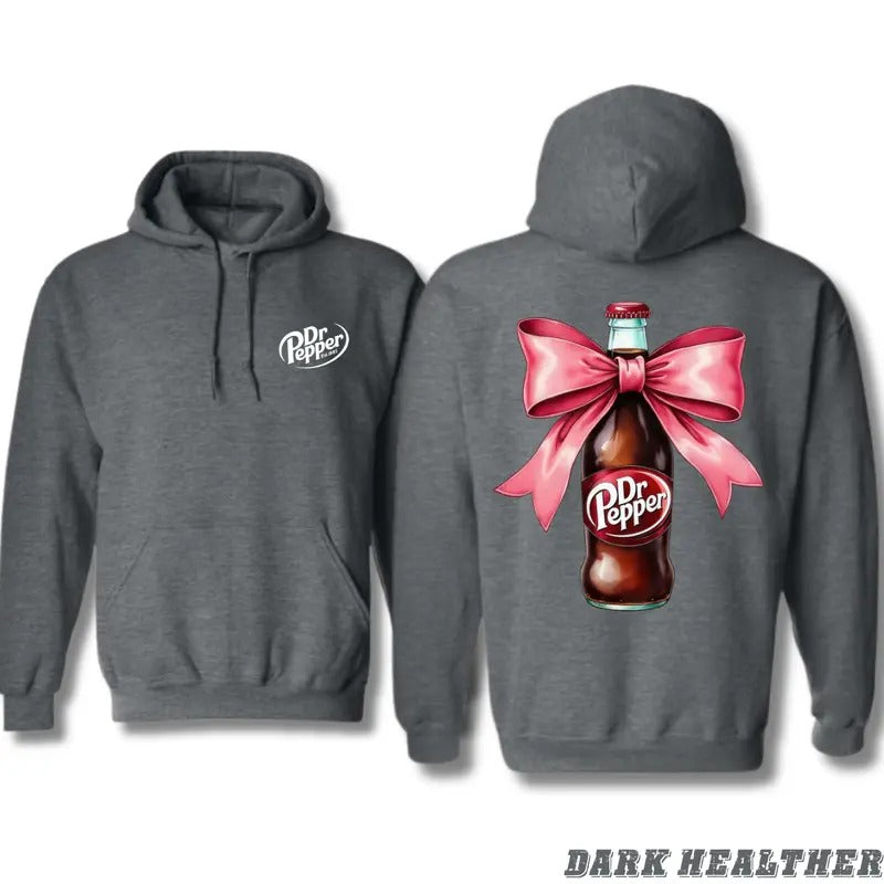 Spiky hair fighters Pepper Hoodie - Classic Soda Lover'WB shield Design with Playful Bow Accent, tiktok shop store,...