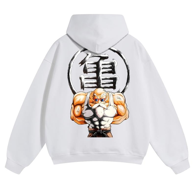 Spiky hair fighters Spiky hair fighters DBZ Master Roshi Unisex FallFreshness outfits men streetwear HB 90s graphic tees...