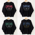 Spiky hair fighters Team Hockey Retro Style Sweatshirt, Spiky hair fighters Team Wil Hockey Sweater, Retro Spiky hair...