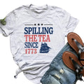 Spilling The Tea Since 1773 Shirt, History Teacher Gift, Funny History Teacher Tshirt, History Lover Gift, Spilling The...