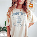 Spilling The Tea Since 1773 T Shirt Hoodie Sweater 4th Of July Shirt Patriotic Tee Usa Shirt Boston Tea Party Fourth Of...