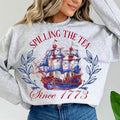 Spilling The Tea Since 1773 T Shirt Hoodie Sweater American Freedom Shirt Patriotic Shirt Independence Day Shirt 4th Of...