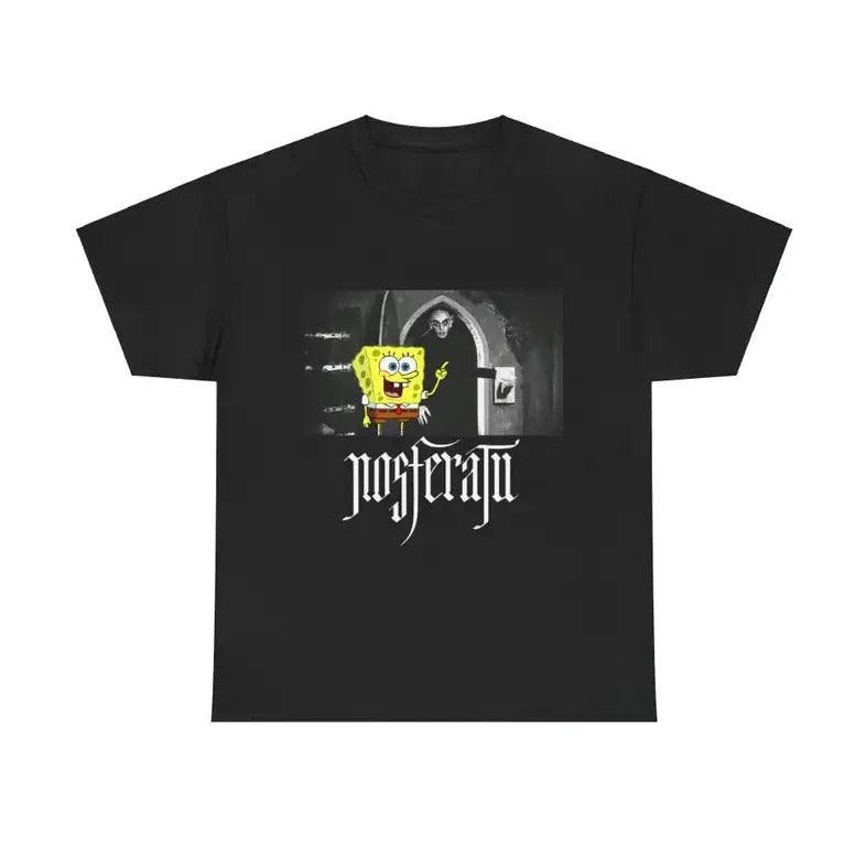 Spongebob -Nosferatu Shirt Movie Unisex T shirt Hoodie, Sweatshirt | RetroVerseTees.com