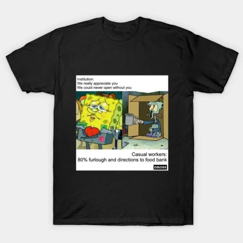 Spongebob Meme Wanted T-Shirt, Cartoon Funny, Gift For Men & Women Hoodie, Sweatshirt | RetroVerseTees.com