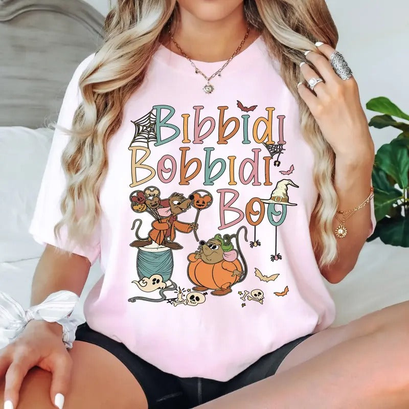 Spooky Cute Bobbidi Boo Comfort Colors shirt Hoodie, Sweatshirt | RetroVerseTees.com