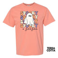 Spooky Little Ghost Season Comfort Colors T-Shirt 'NLB' Hoodie, Sweatshirt | RetroVerseTees.com