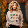 Spooky Nuggets Meal Bucket Halloween Sweatshirt, Spooky Nuggets Shirt, Halloween Chicken Lover Shirt, Spooky Season,...