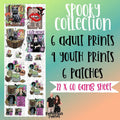 Spooky Season DTF Transfer Gang Sheet, 22 x 60 T-Shirts, Hoodie, Sweatshirt | RetroVerseTees.com