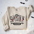 Spooky Season Sweatshirt, Horror Halloween Sweatshirt, Ghost Shirt, Halloween Gift - Unisex Crewneck Sweatshirt for Men...