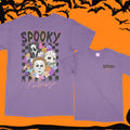 Spooky Vibes Halloween Comfort Colors Double Sided T Shirt Hoodie, Sweatshirt | RetroVerseTees.com