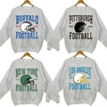 Sport Grey Classic Football Crewneck Sweatshirt - Perfect for All Teams T-Shirts, Hoodie | RetroVerseTees.com