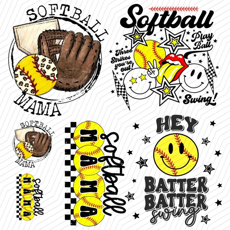 Sports Gang Sheet, 22 x 24 T-Shirts, Hoodie, Sweatshirt | RetroVerseTees.com