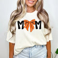 Sports Mom COMFORT COLORS Tee - Coquette Bow Sports Mom Shirt - Game Day Apparel Hoodie, Sweatshirt | RetroVerseTees.com