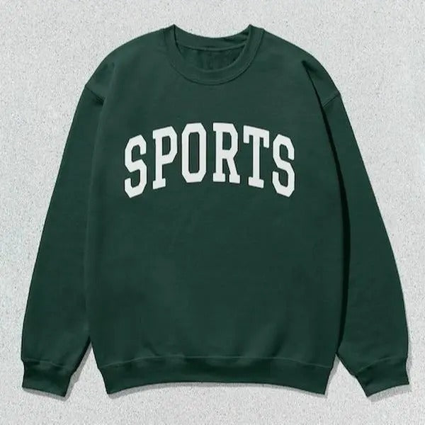 Sports Sweatshirt Collegiate Crewneck Sweater Unisex T-Shirts, Hoodie | RetroVerseTees.com