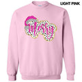 Spotted Faux Glitter MERRY Sweatshirt 'NLB' T-Shirts, Hoodie | RetroVerseTees.com