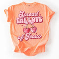 Spread the Love of Jesus DTF Transfers - THIS IS NOT A SHIRT Hoodie, Sweatshirt | RetroVerseTees.com