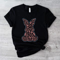 Spring Floral Bunny Shirt, Floral Rabbit T-shirt, Easter Vibes Gift Tee For Woman, Cute Flower Animal Short Sleeve,...
