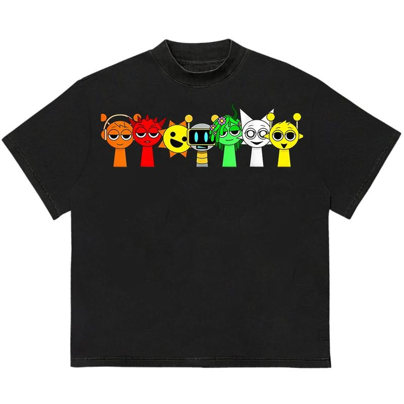 Sprunky Game T-Shirt Cotton Cozy Graphic T-Shirt for Chilly Days Trendy Gift for Him Hoodie, Sweatshirt | RetroVerseTees.com