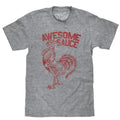 Sriracha Awesome Sauce T-Shirt - Gray Hoodie, Sweatshirt | RetroVerseTees.com