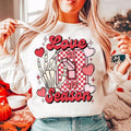 St. Valentine Crewneck Sweatshirt Comfort Cute Breathable Comfortable T-Shirts, Hoodie | RetroVerseTees.com