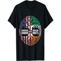 [St. Patrick's Day Tee] Patrick's Day Gift Unisex T-Shirt - American Grown with Ireland Flag