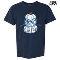 Stacked Blue Pumpkin Trio Comfort Colors T-Shirt 'NLB' Hoodie, Sweatshirt | RetroVerseTees.com