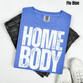 Stacked Homebody White Comfort Colors T-Shirt 'NLB' Hoodie, Sweatshirt | RetroVerseTees.com