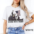 Stand With Trump Shirt, They Missed, Trump Rally Shirt, The Return Make America Great Again, Trump 2024 Shirt Hoodie,...