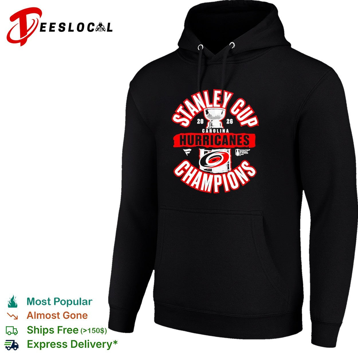 Stanley Cup 2026 Carolina Hurricanes Champions NHL Ice Hockey Final shirt