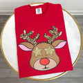 Star Eye Reindeer Comfort Colors T-Shirt 'NLB' Hoodie, Sweatshirt | RetroVerseTees.com