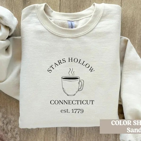 Stars Hollow Sweatshirt, Gilmore Girl gift, Gilmore Girls sweatshirt, Gilmore Girls merch, Lukes Diner sweatshirt,...