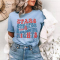 Stars Stripes And Reproductive Rights Shirt, Stars And Stripes And Reproductive Rights, 4Th Of July Shirt, America Peace...