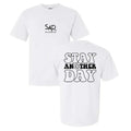 Stay Another Day Bubble Screen T-shirt, Mental Health Awareness Clothing, Unisex Tshirt, Casual Classic Cotton Tshirt...