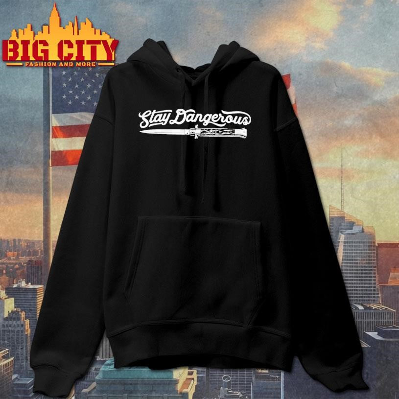 Stay Dangerous Switchblade Knife Shirt