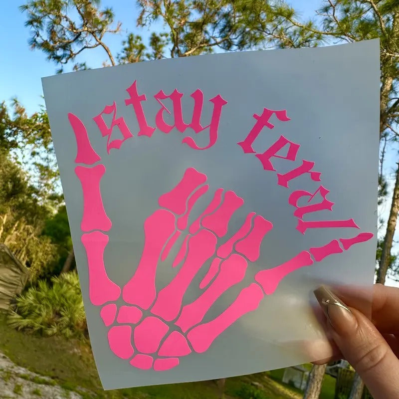 Stay Feral Permanent waterproof Vinyl Decal T-Shirts, Hoodie, Sweatshirt | RetroVerseTees.com
