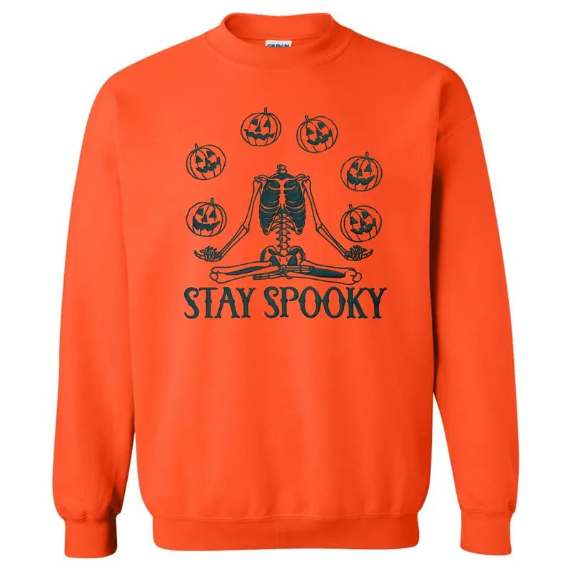 Stay Spooky PUFF Sweatshirt T-Shirts, Hoodie | RetroVerseTees.com