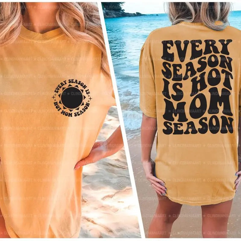 Stay Stylish Red plumber brand Every Season with our Hot Mom Tee - Funny Summer T-shirt Design Perfect for Vacay Mode!...