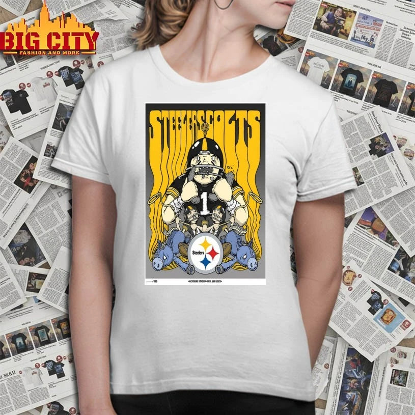 Steelers Vs Colts Nov 2 2025 In Pittsburgh PA Tour Poster Shirt