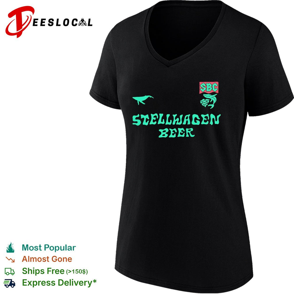 Stellwagen Beer SBC Whale Logo shirt