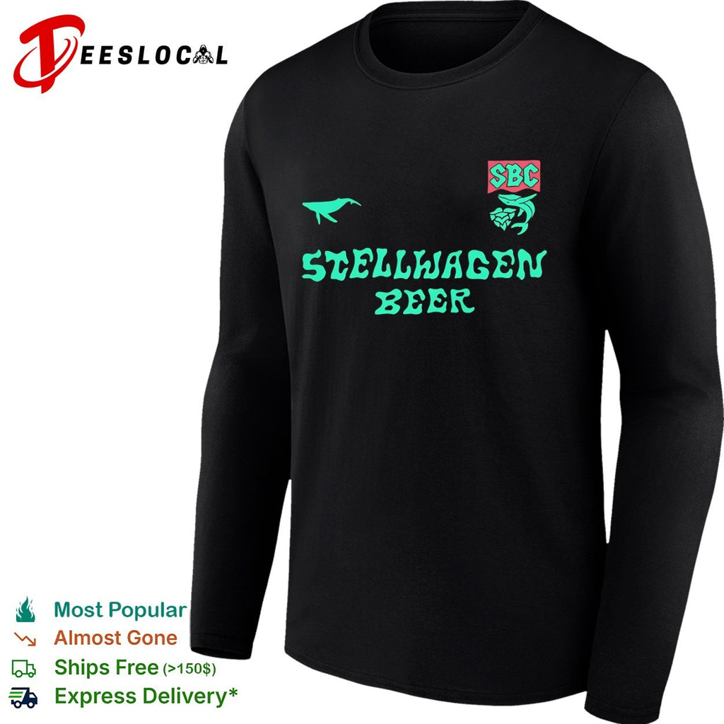 Stellwagen Beer SBC Whale Logo shirt