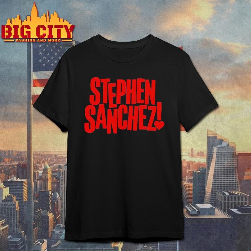 Stephen Sanchez Exclamation Heart Logo Shirt